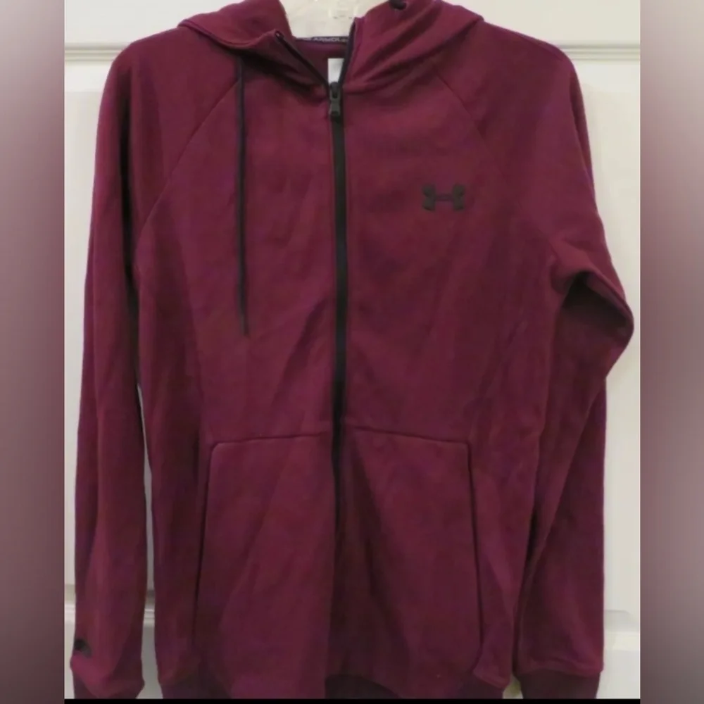 Under Armour Armour Fleece® Full-Zip Hoodie Men's Size M Used Exc MSRP $69.99